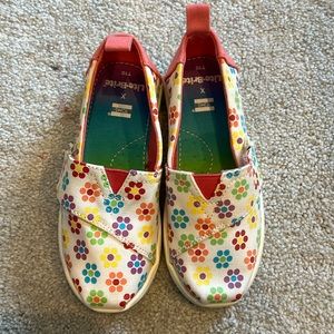 TOMS x Lite•Brite size 10 kids shoes